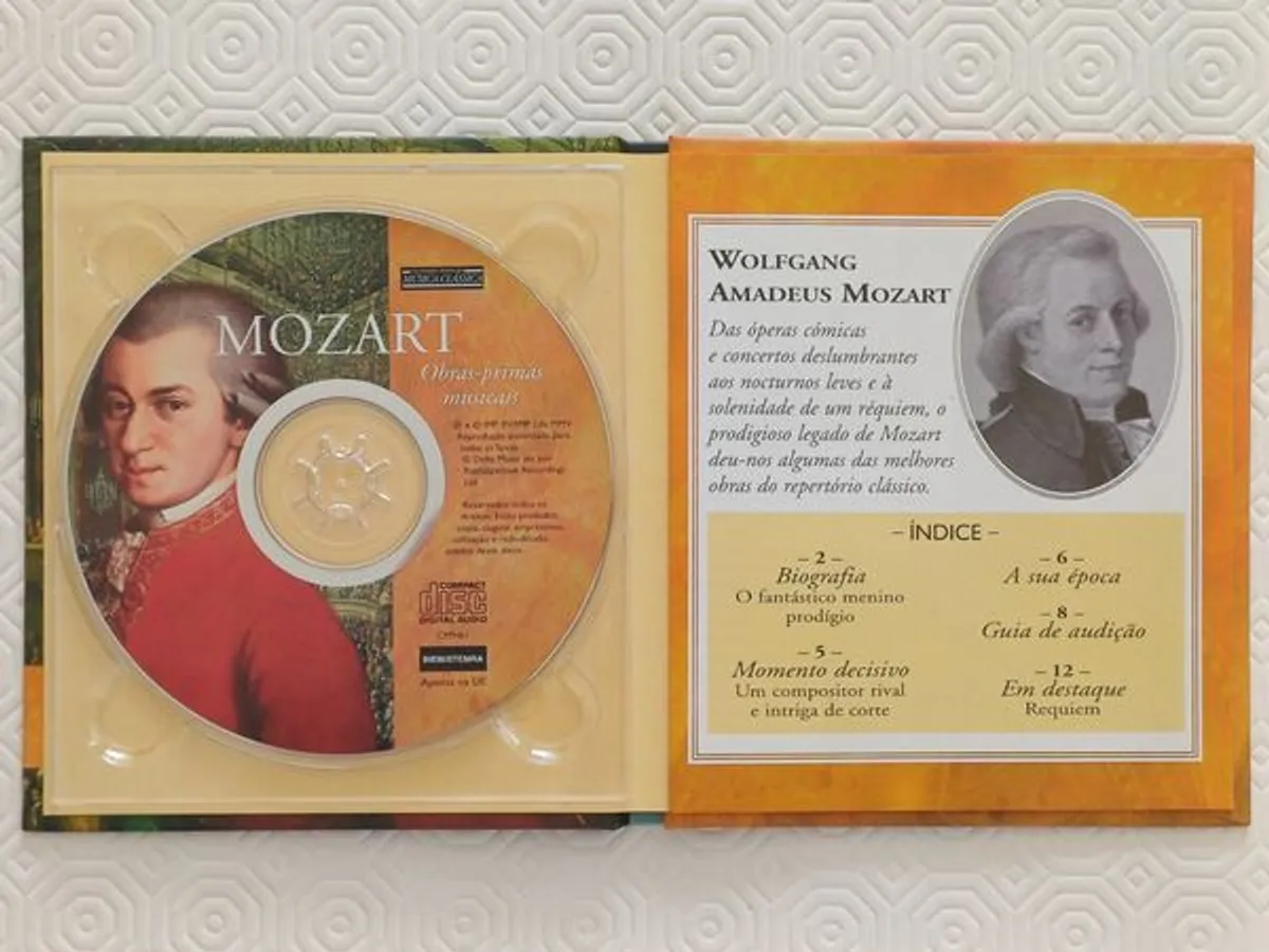CD – Mozart – Obras-primas musicais 