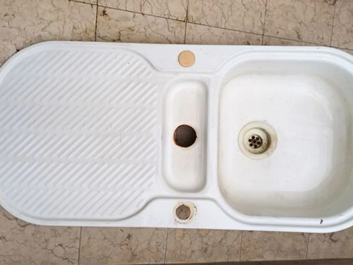 Lava-louça 1 cuba com escorredor 