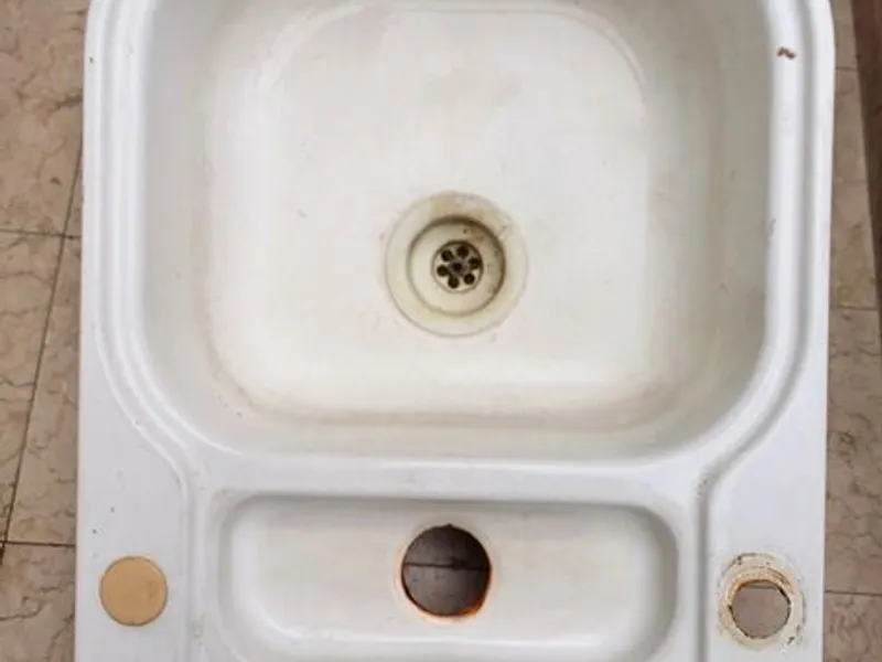 Lava-louça 1 cuba com escorredor 