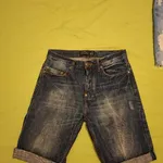 calções descontraídos em ganga 6