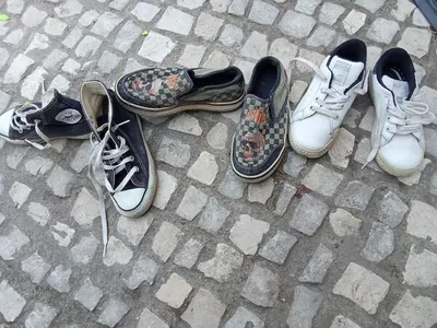 lote de calçado de criança 