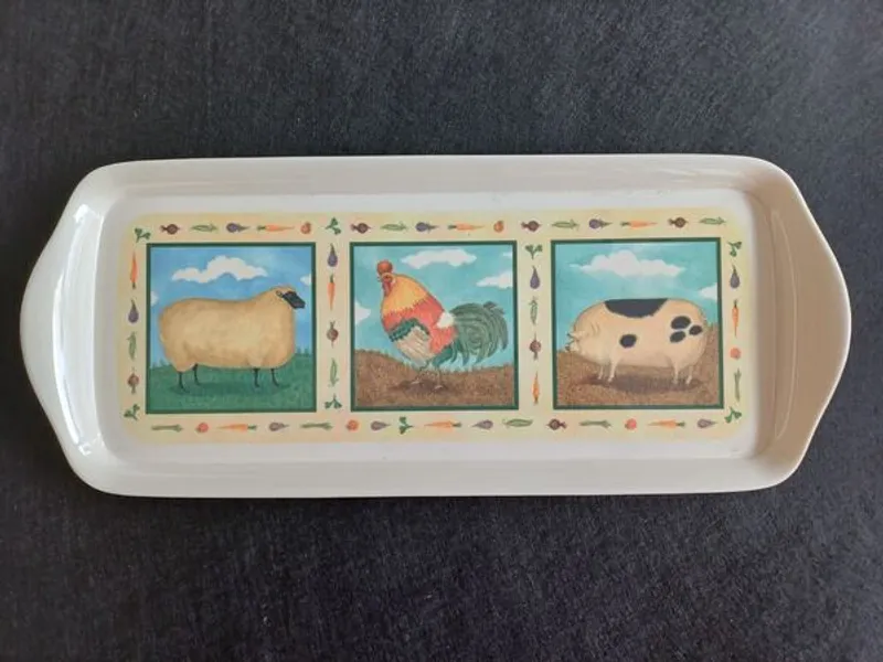 Torteira / Bandeja Cloverleaf – Farm Animals 