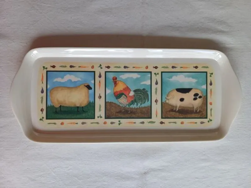 Torteira / Bandeja Cloverleaf – Farm Animals 