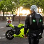 Mochila Motard Led 3