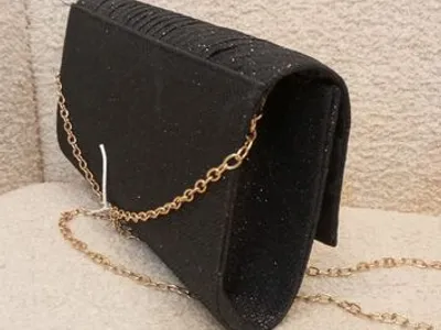 Carteira Preta de Senhora para festa - Nova