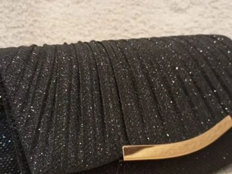 Carteira Preta de Senhora para festa - Nova