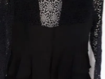 Blazer e top de renda