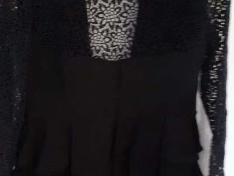 Blazer e top de renda