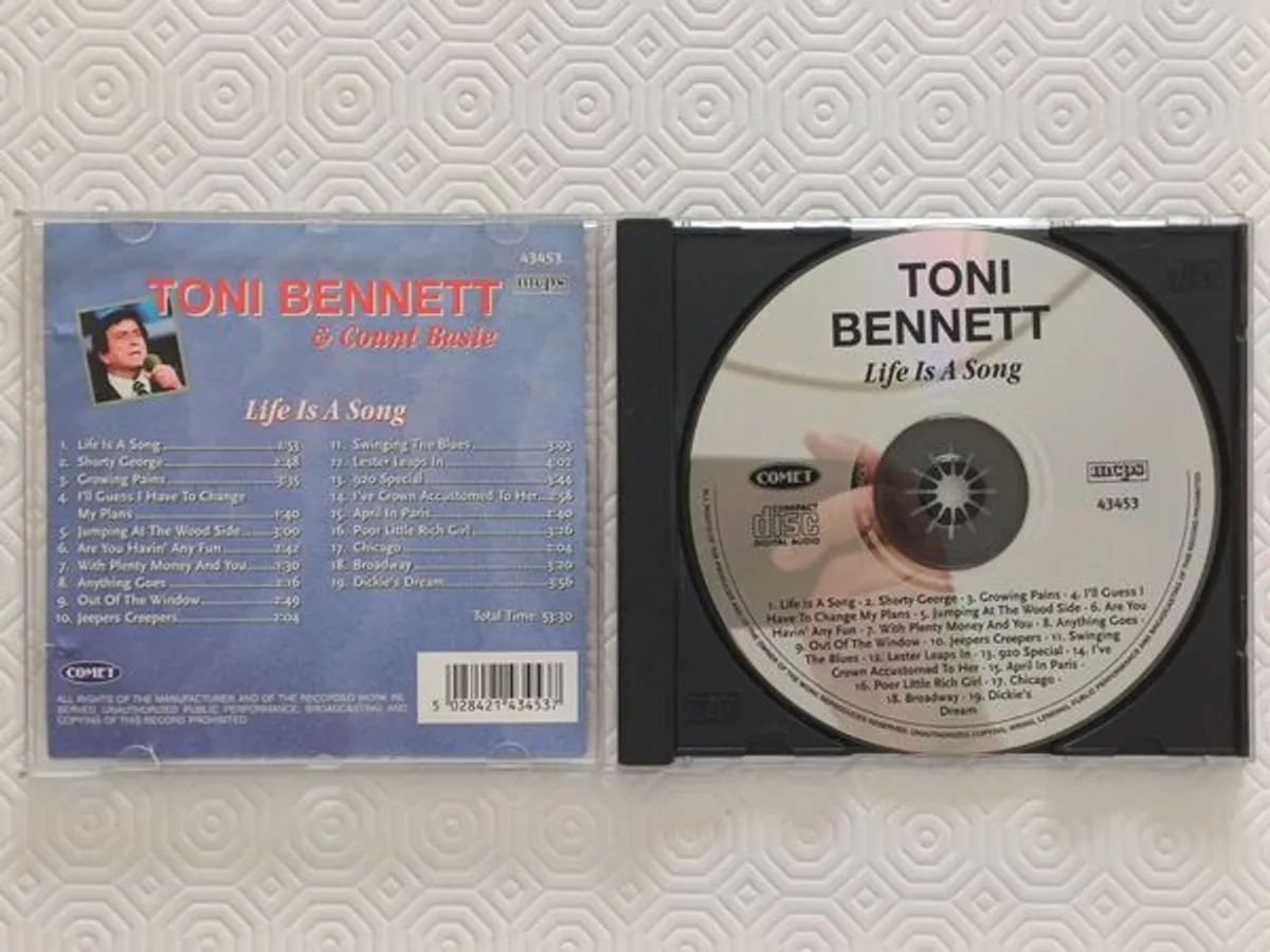 CD – Tony Bennett – Life Is A Song 