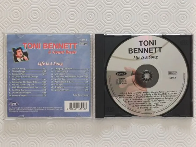 CD – Tony Bennett – Life Is A Song 