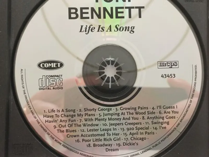 CD – Tony Bennett – Life Is A Song 
