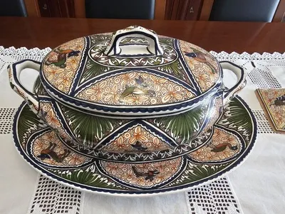 Várias peças decorativas 