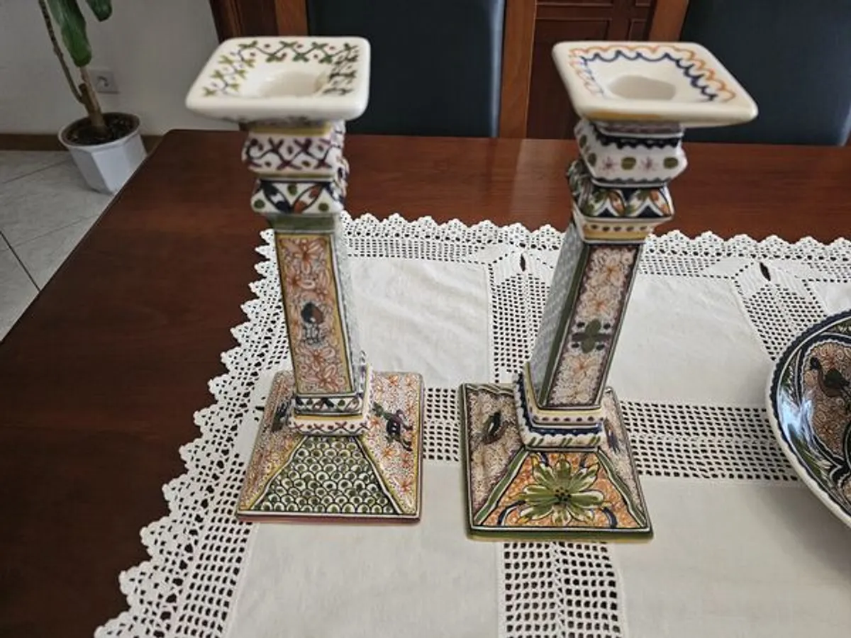 Várias peças decorativas 