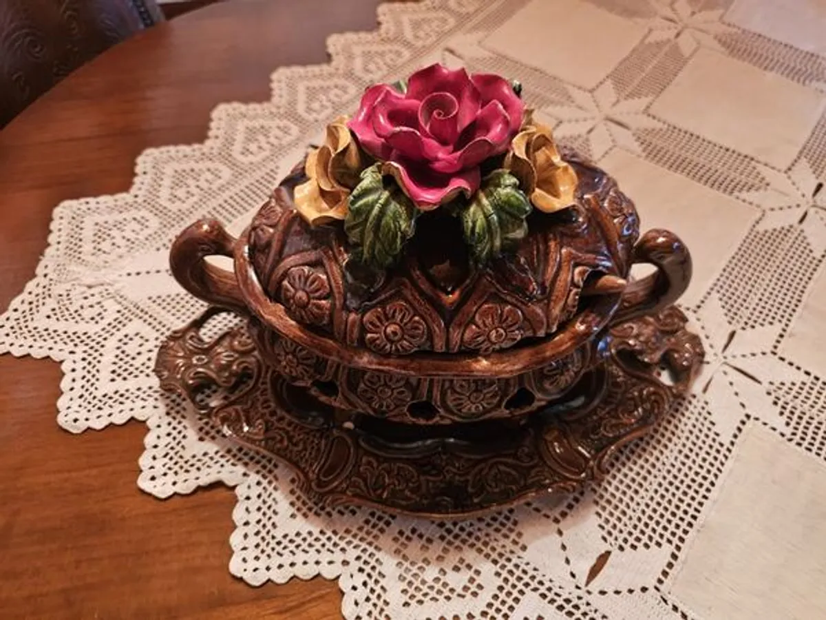 Várias peças decorativas 