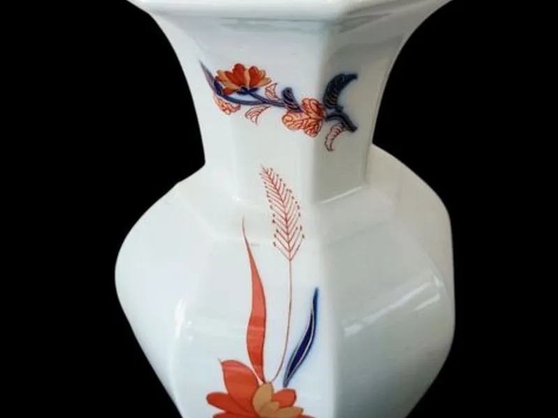 Jarra Vista Alegre Imari Ouro 