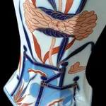 Jarra Vista Alegre Imari Ouro  4