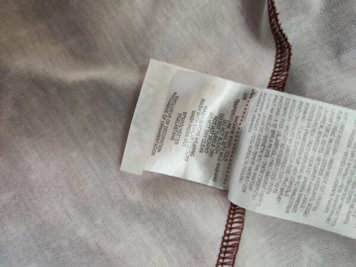 Vestido bordeaux tamanho S da FB Sister em muito bom estado 