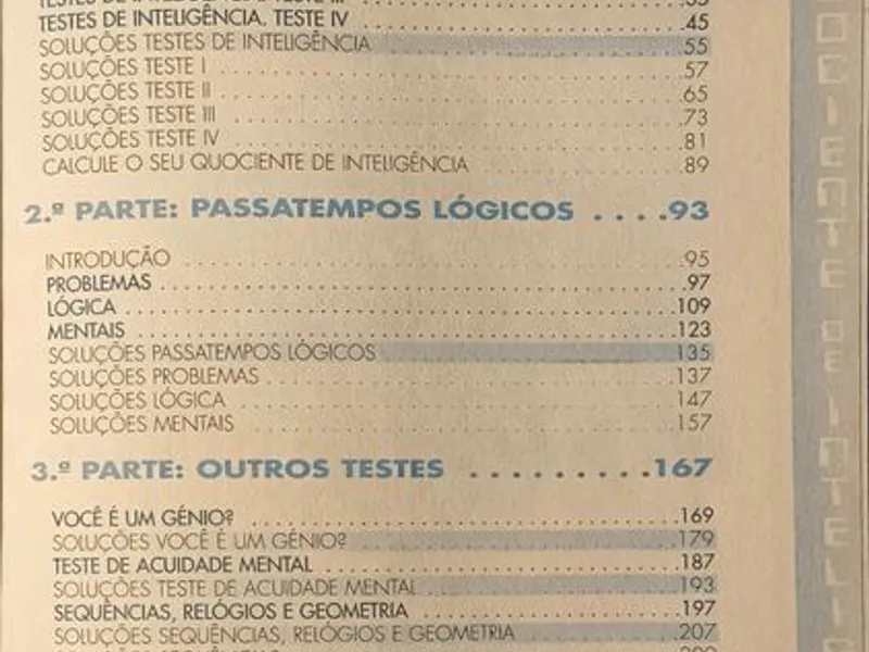 1000 Testes e Jogos de Inteligência