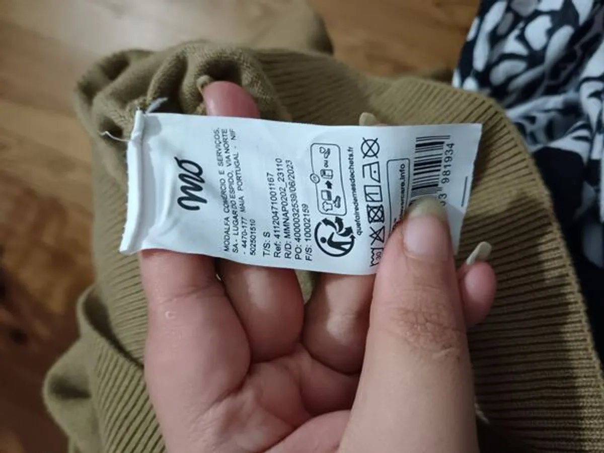 Camisola de manga comprida mo