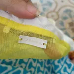 Blusa CAFèNOIR amarela com renda preta – nova 4