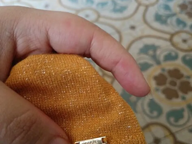 Blusa regata da marca MORGAN, cor laranja mostarda