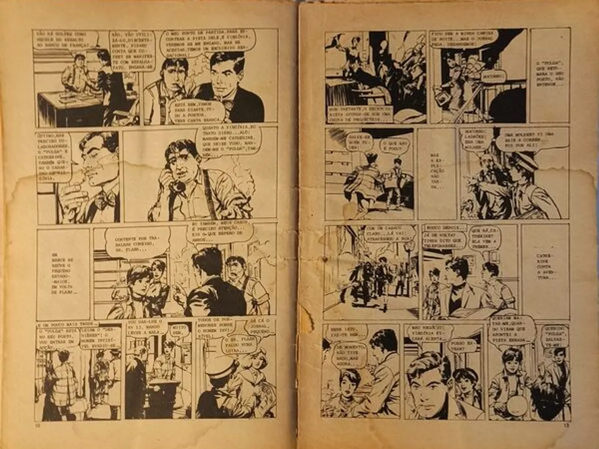 Policial (38 livros) Edição Mundo de Aventuras