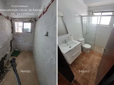 Executamos Remodelações Casas de Banho e Wc