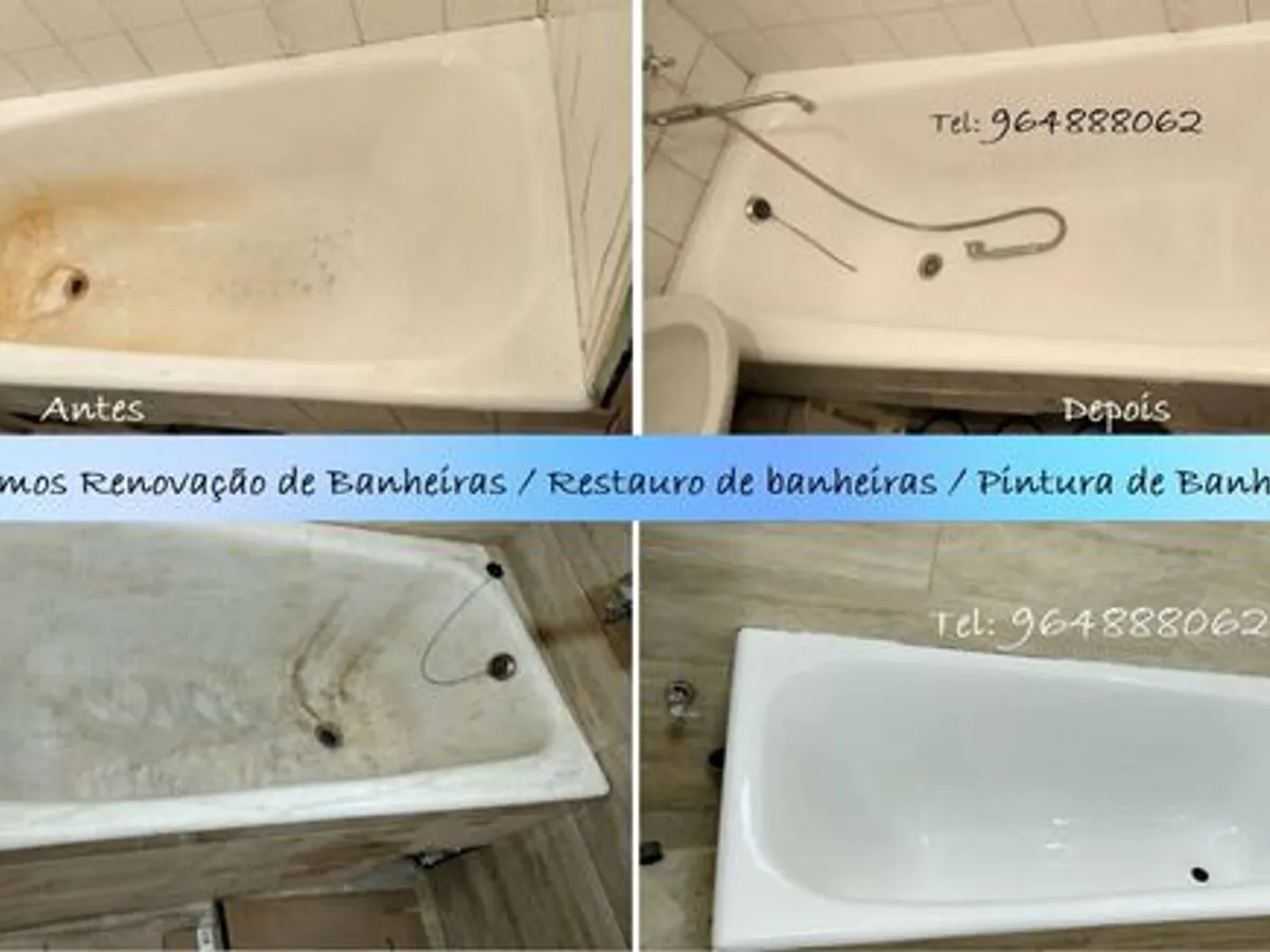 Recuperação de banheira, Pintura de banheira