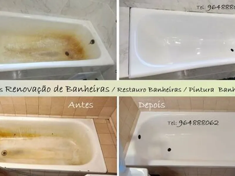 Recuperação de banheira, Pintura de banheira