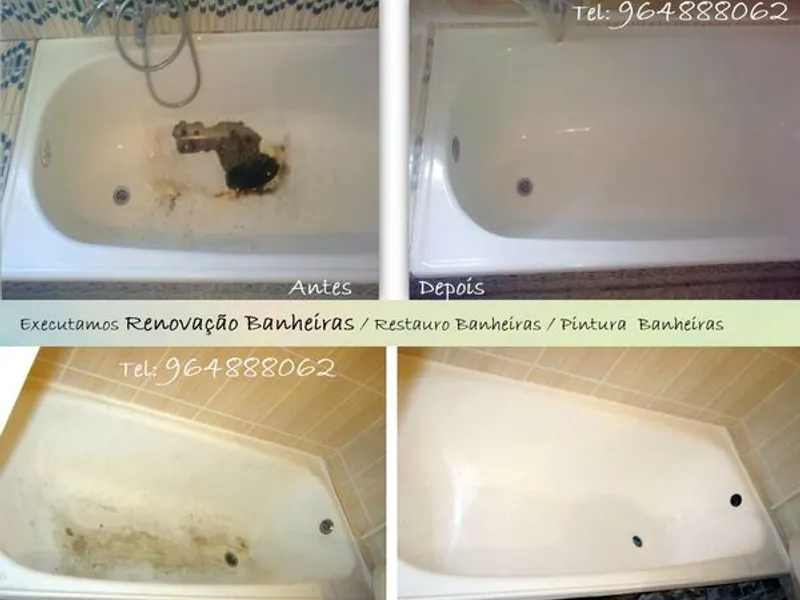 Recuperação de banheira, Pintura de banheira