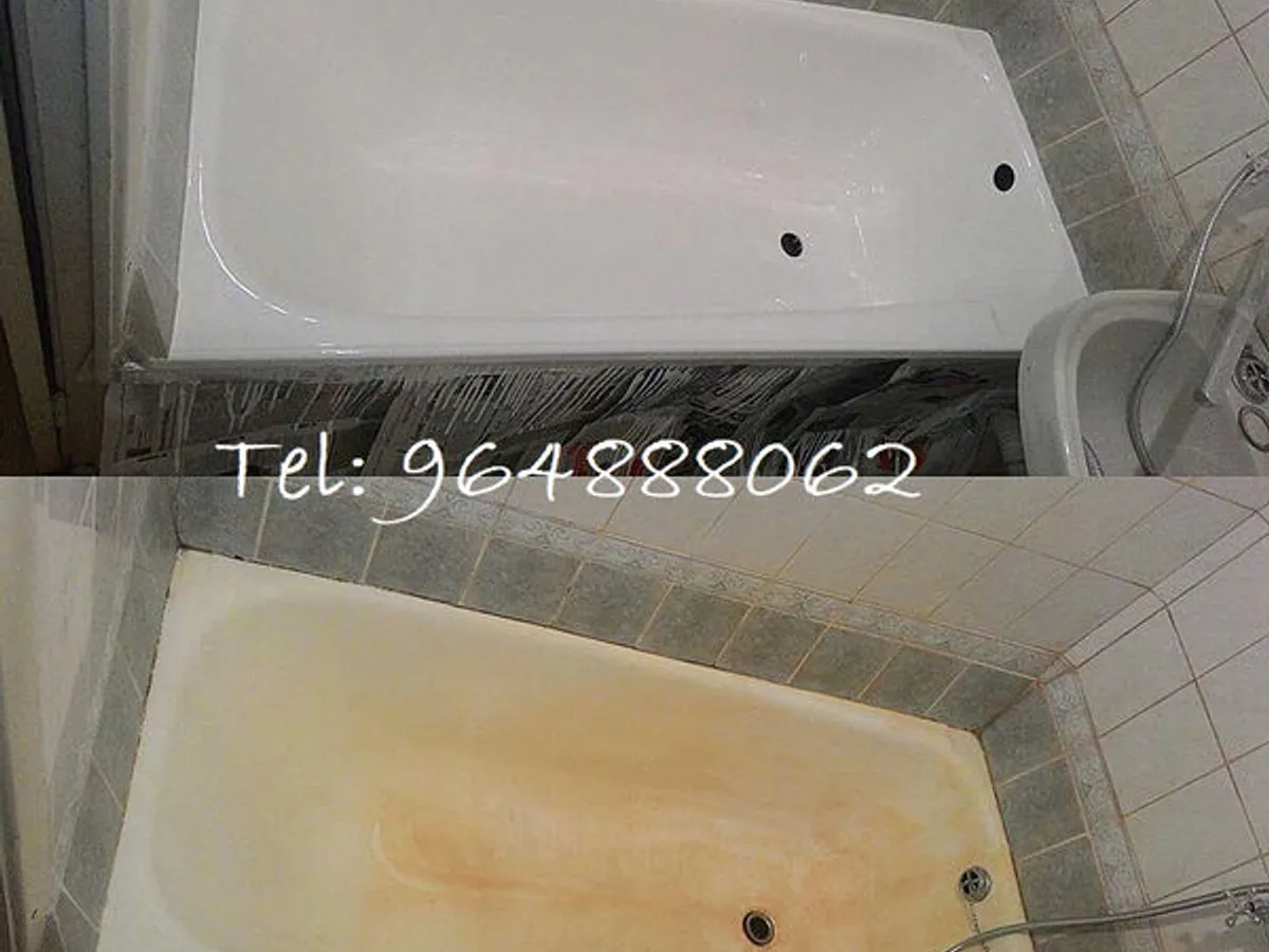 Recuperação de banheira, Pintura de banheira