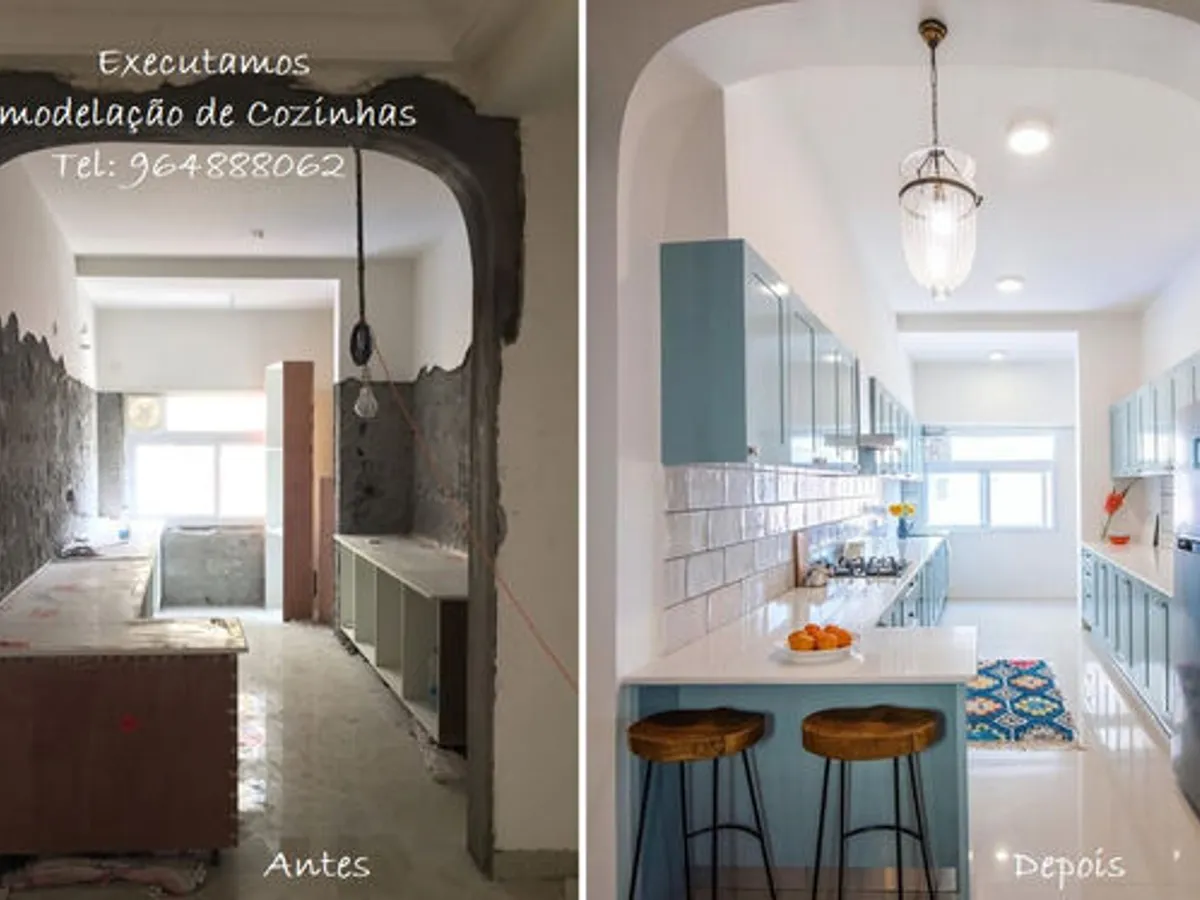 Executamos Remodelação de Cozinhas.