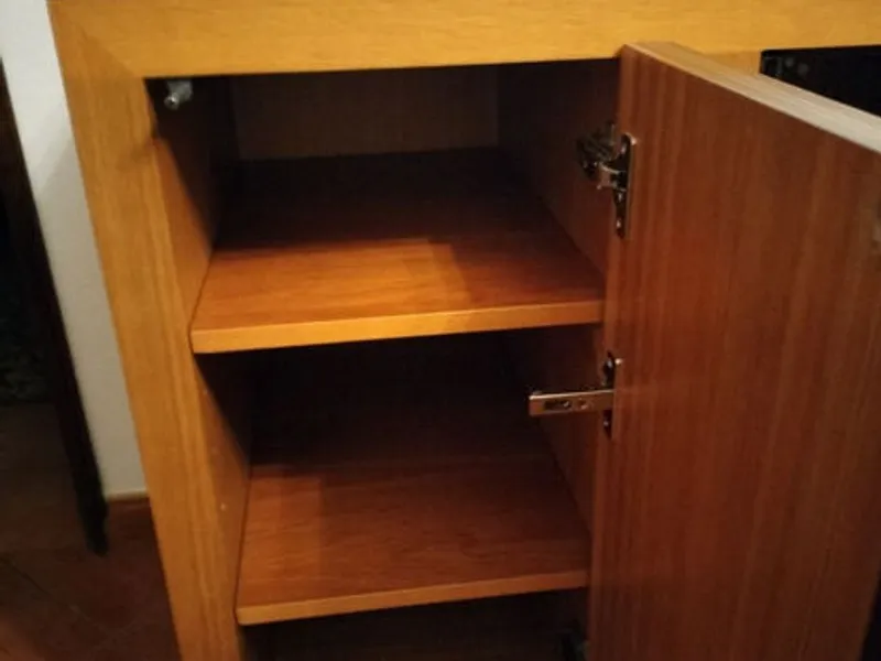 Conjunto de Móveis Modernos – Toucador/Aparador + Móvel TV – Como Novo