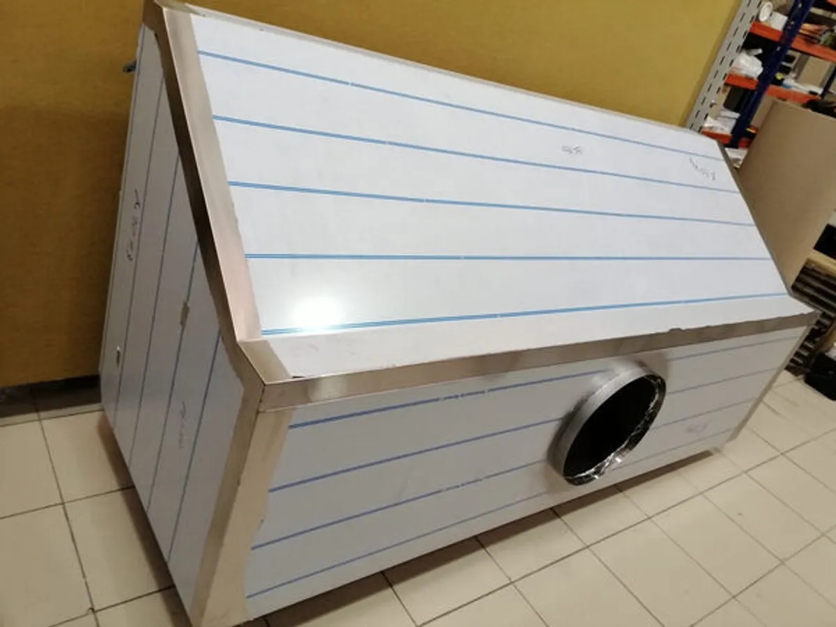 Campânula de Exaustão Profissional em Aço Inoxidáv