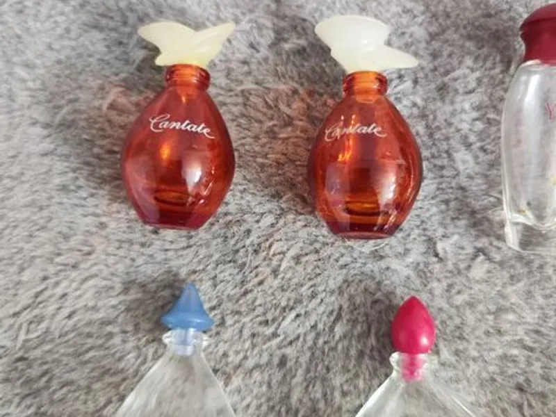 Miniaturas vazias de perfumes da Yves Rocher e out