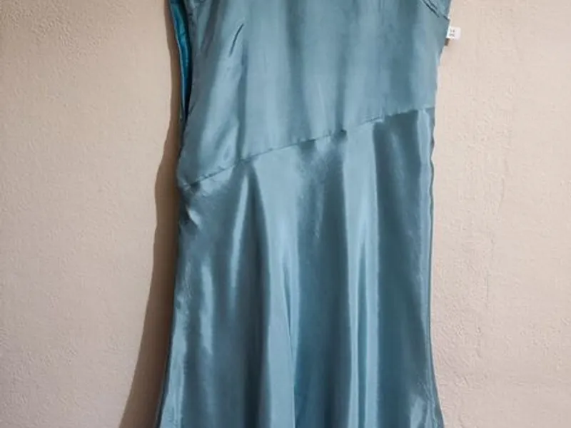 Lindíssimo Vestido de festa/cerimônia, verde água 