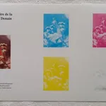 10 Provas de cor de selos franceses 7