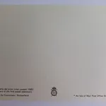 Filatelia - Inteiro postal da Ilha de Man, com sel 2