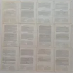 Filatelia - 63 Pagelas de Portugal, com selos – nº 7