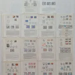 Filatelia - 63 Pagelas de Portugal, com selos – nº 8