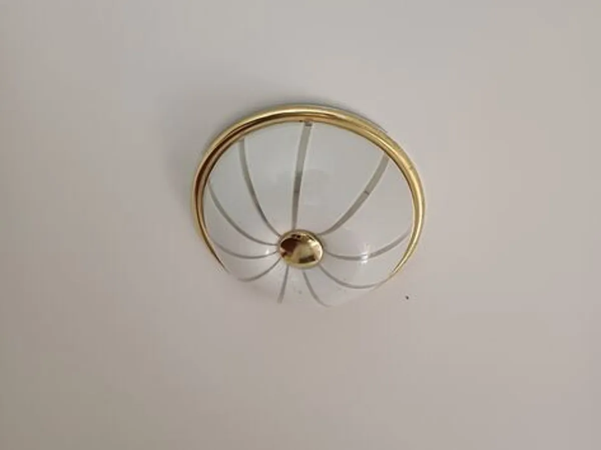 Candeeiro/plafond de teto com 2 lâmpadas 