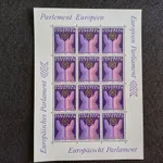 Filatelia - Luxemburgo – Folha nova Parlamento Eur 1