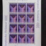 Filatelia - Luxemburgo – Folha nova Parlamento Eur 2