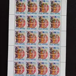 Filatelia - Vaticano - 3 Folhas novas, 1100 Aniver 6