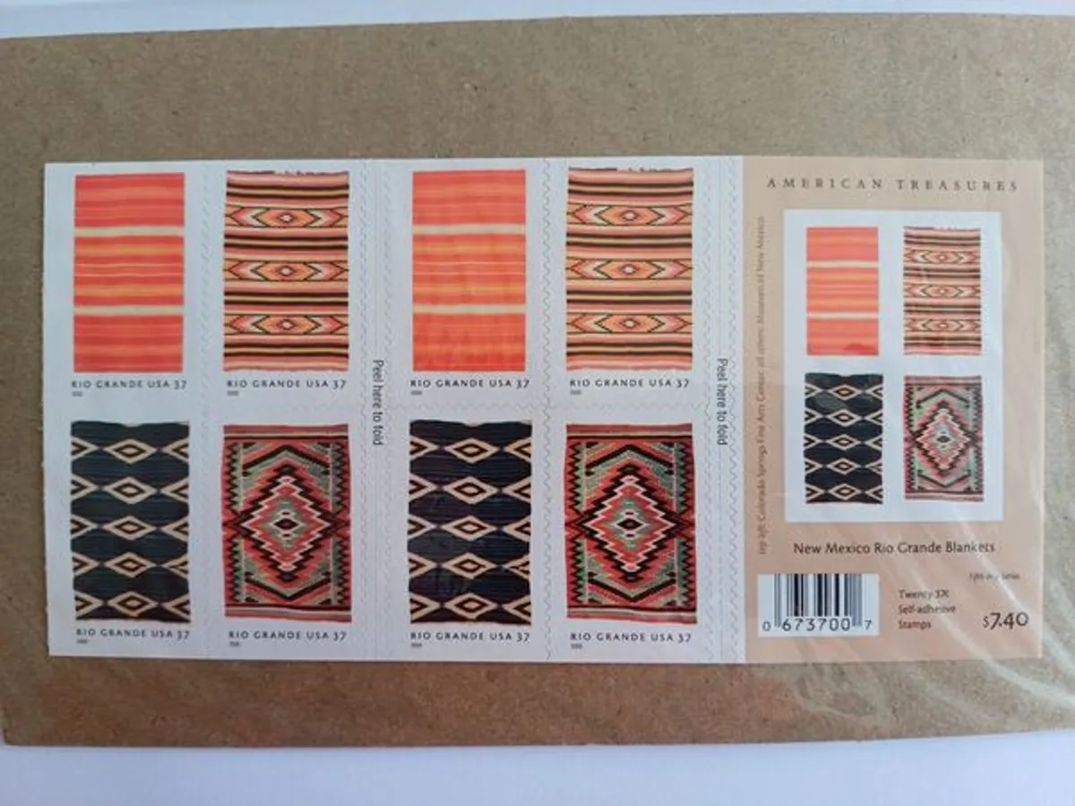 Filatelia - EUA – American Treasures, Rio Grande B