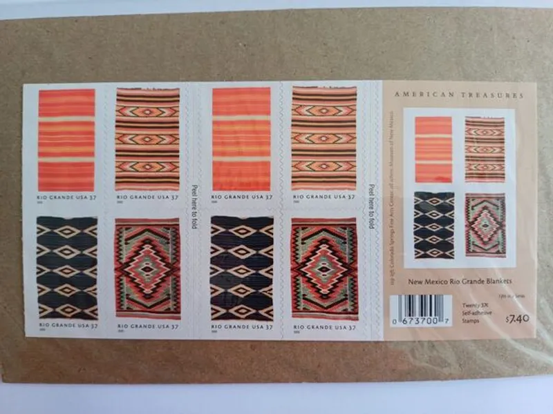 Filatelia - EUA – American Treasures, Rio Grande B