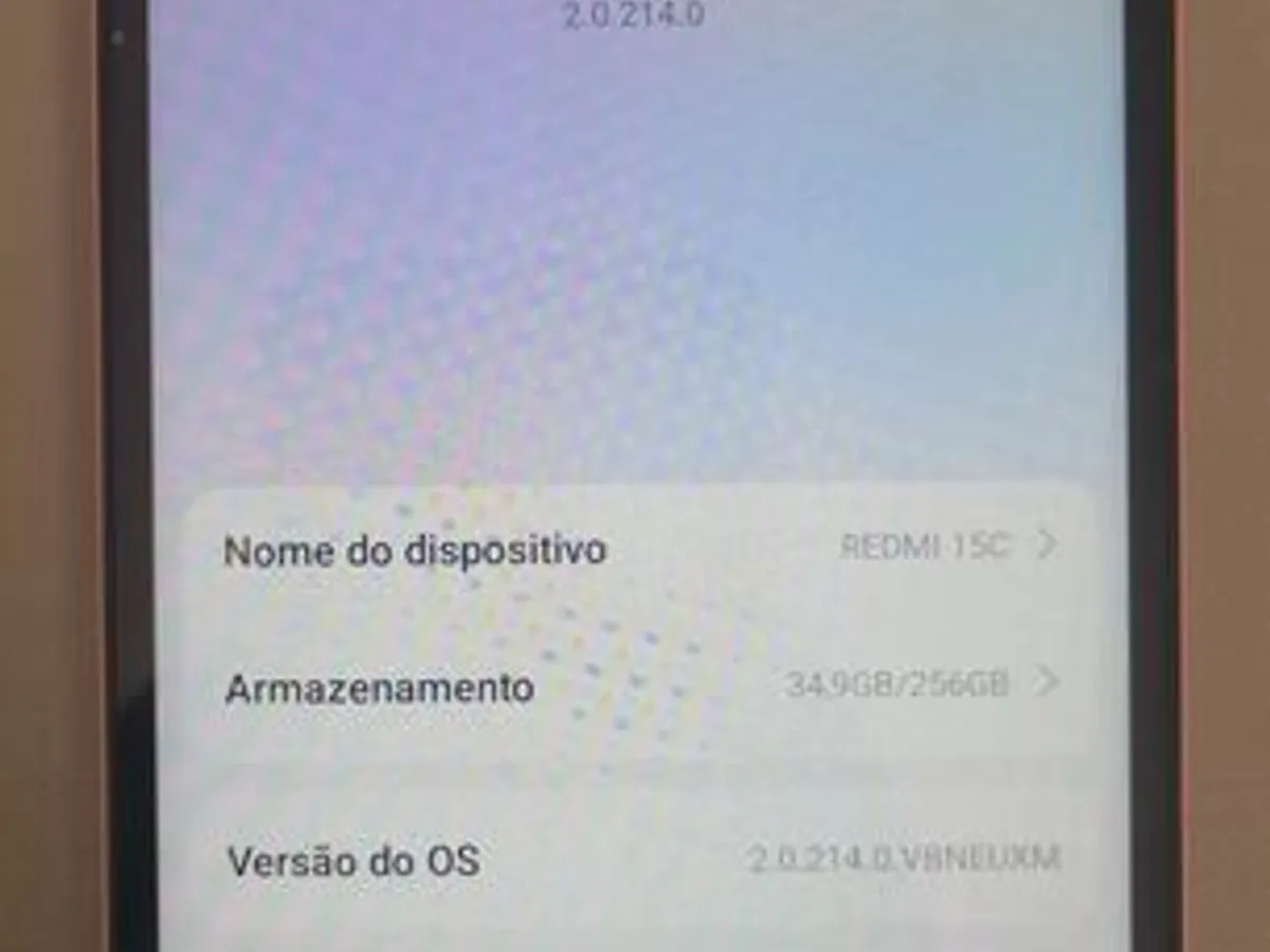 REDMI 15c 256GB/8RAM NOVO