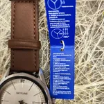 Relógio de pulso masculino castanho em pele da Skyline  4