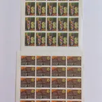 Filatelia - Grécia 2 folhas - Mercado Comum e Elei 1