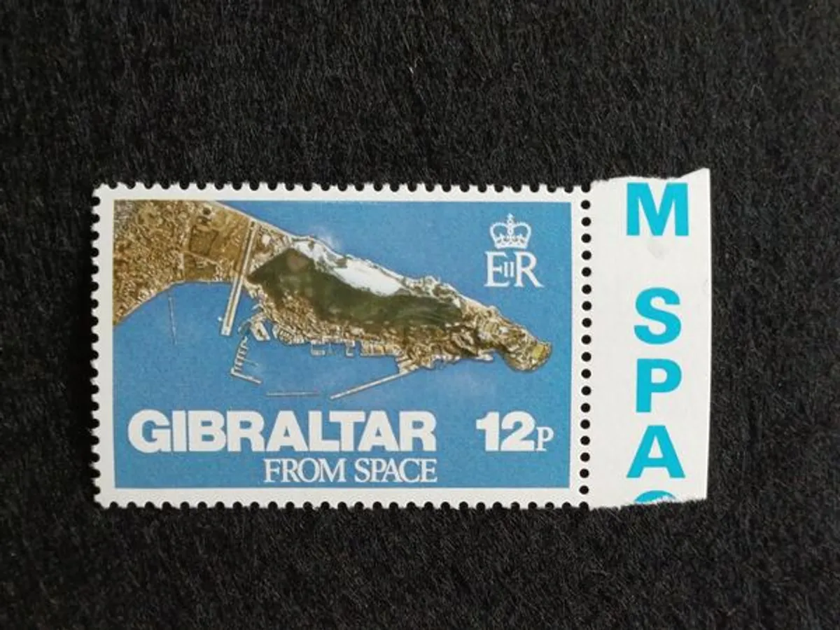 Filatelia - Gibraltar – Mini folha e selo – Gibral